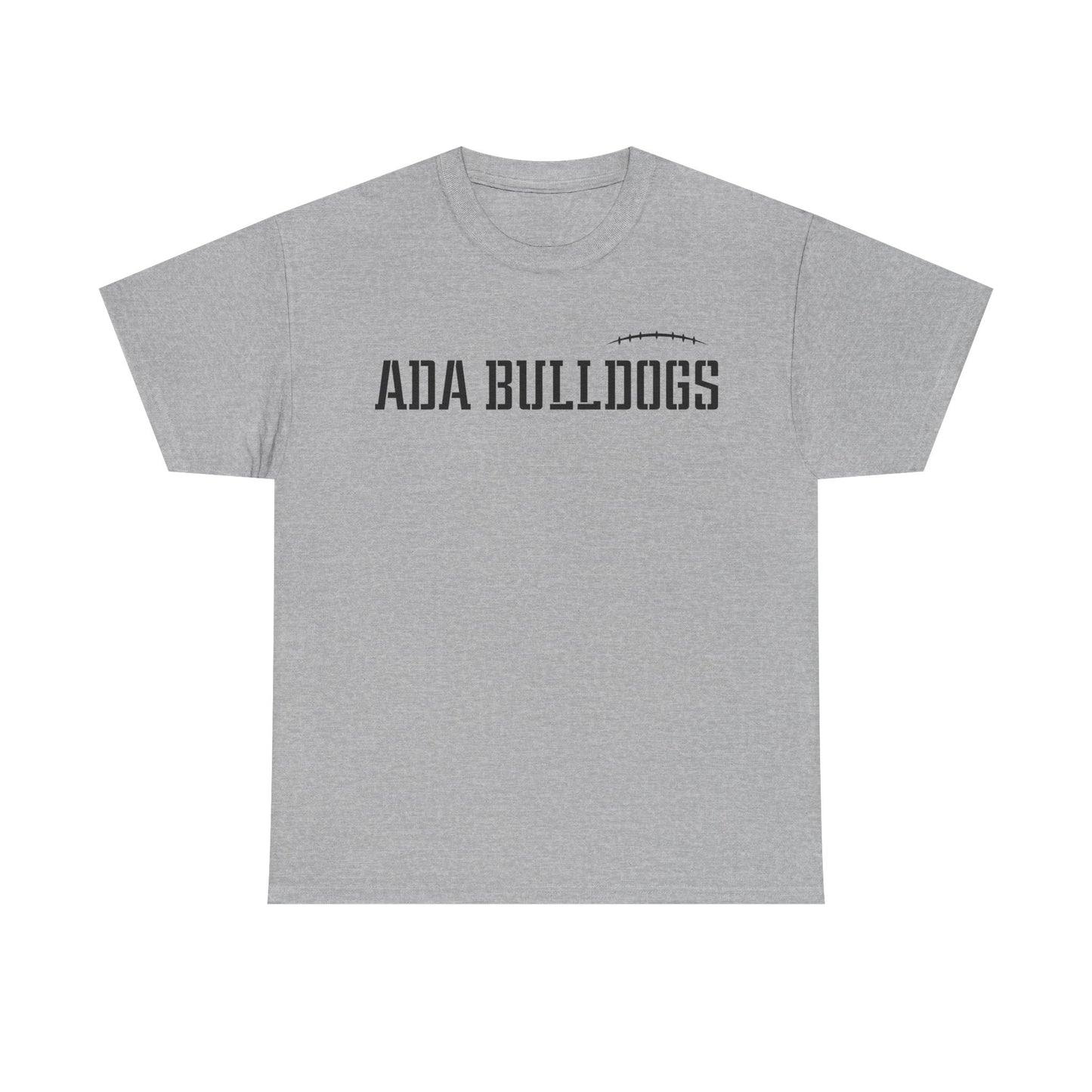 Ada Bulldogs Football Heavy Cotton T-shirt
