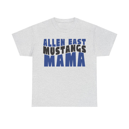 Allen East Mustangs Mama Heavy Cotton T-shirt