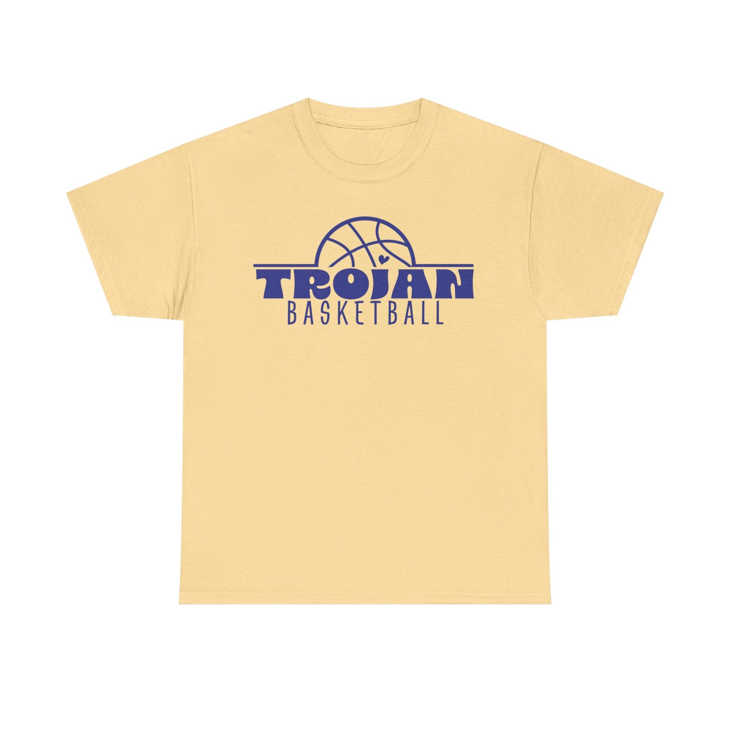 Findlay Trojans Basketball Heavy Cotton T-shirt
