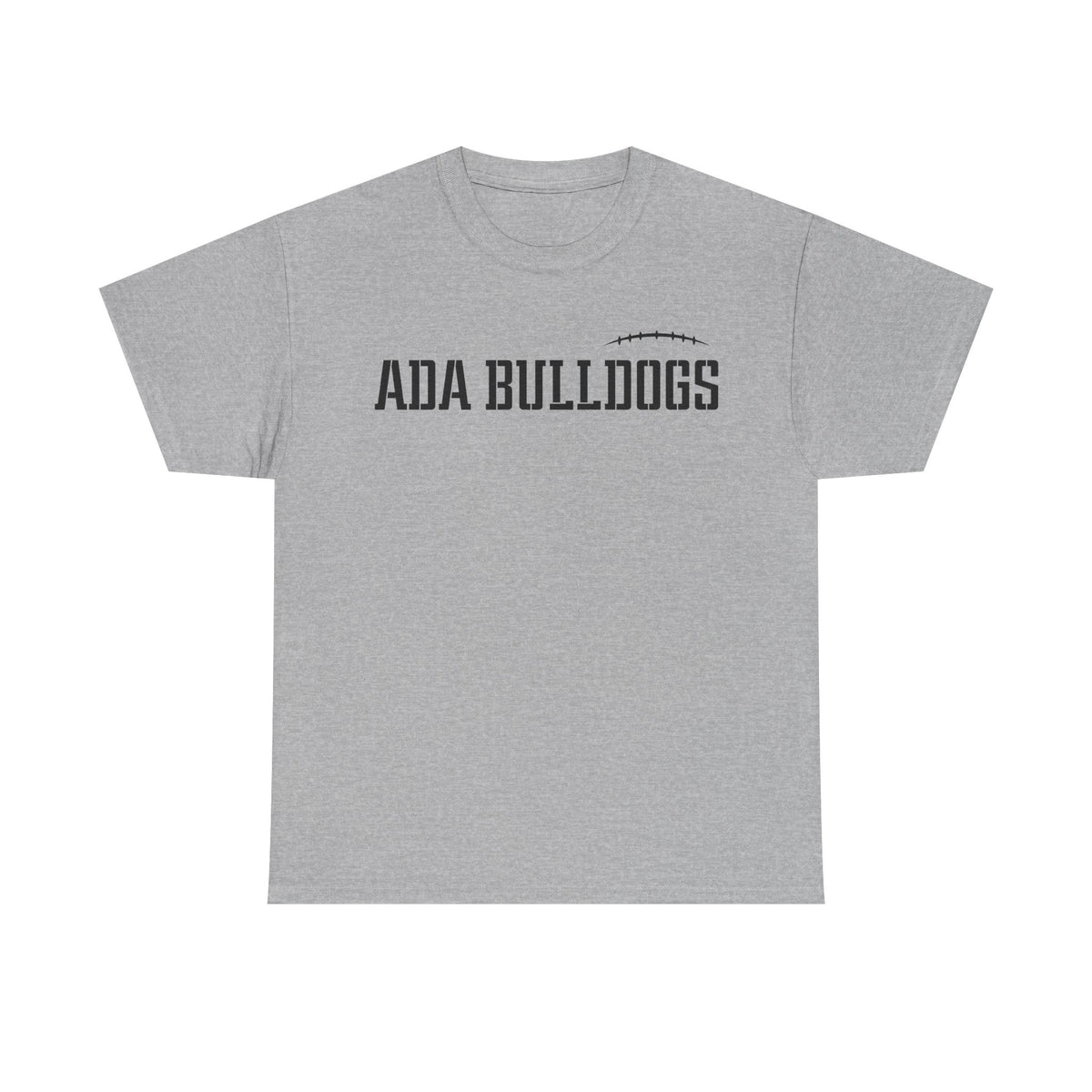 Ada Bulldogs Football Heavy Cotton T-shirt