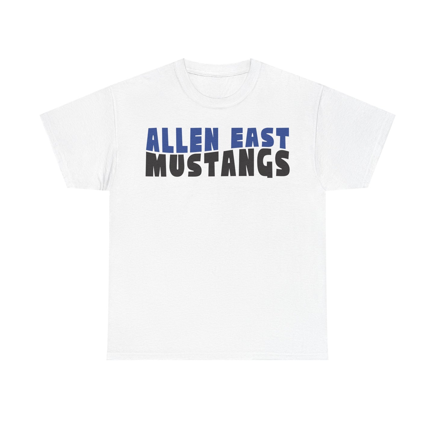 Allen East Mustangs Heavy Cotton T-shirt
