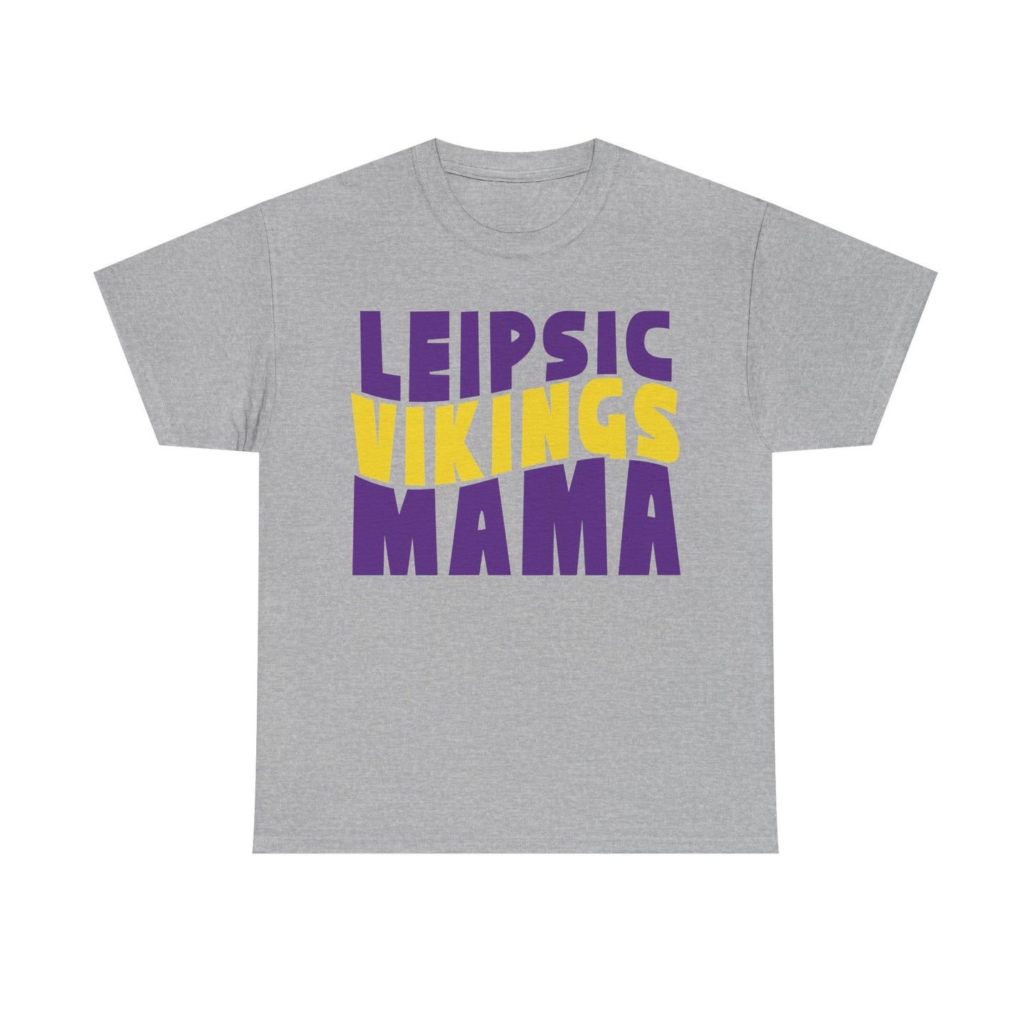 Leipsic Vikings Mama Heavy Cotton T-shirt