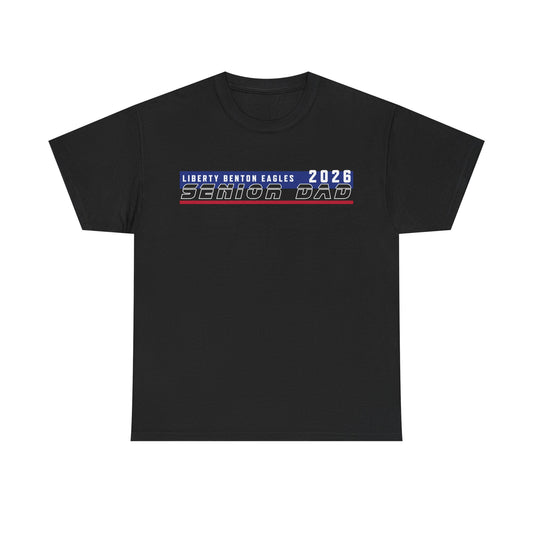 Liberty Benton Eagles 2026 Senior Dad Heavy Cotton T-shirt