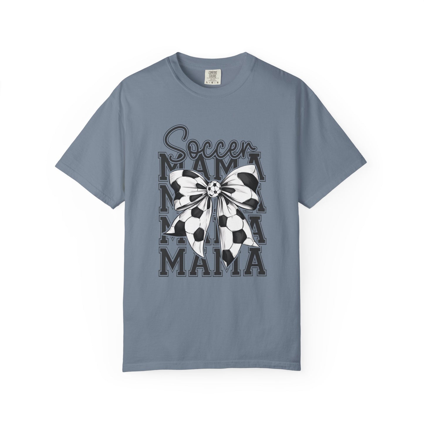 Blue & Grey Soccer Mom Comfort Colors T-Shirt
