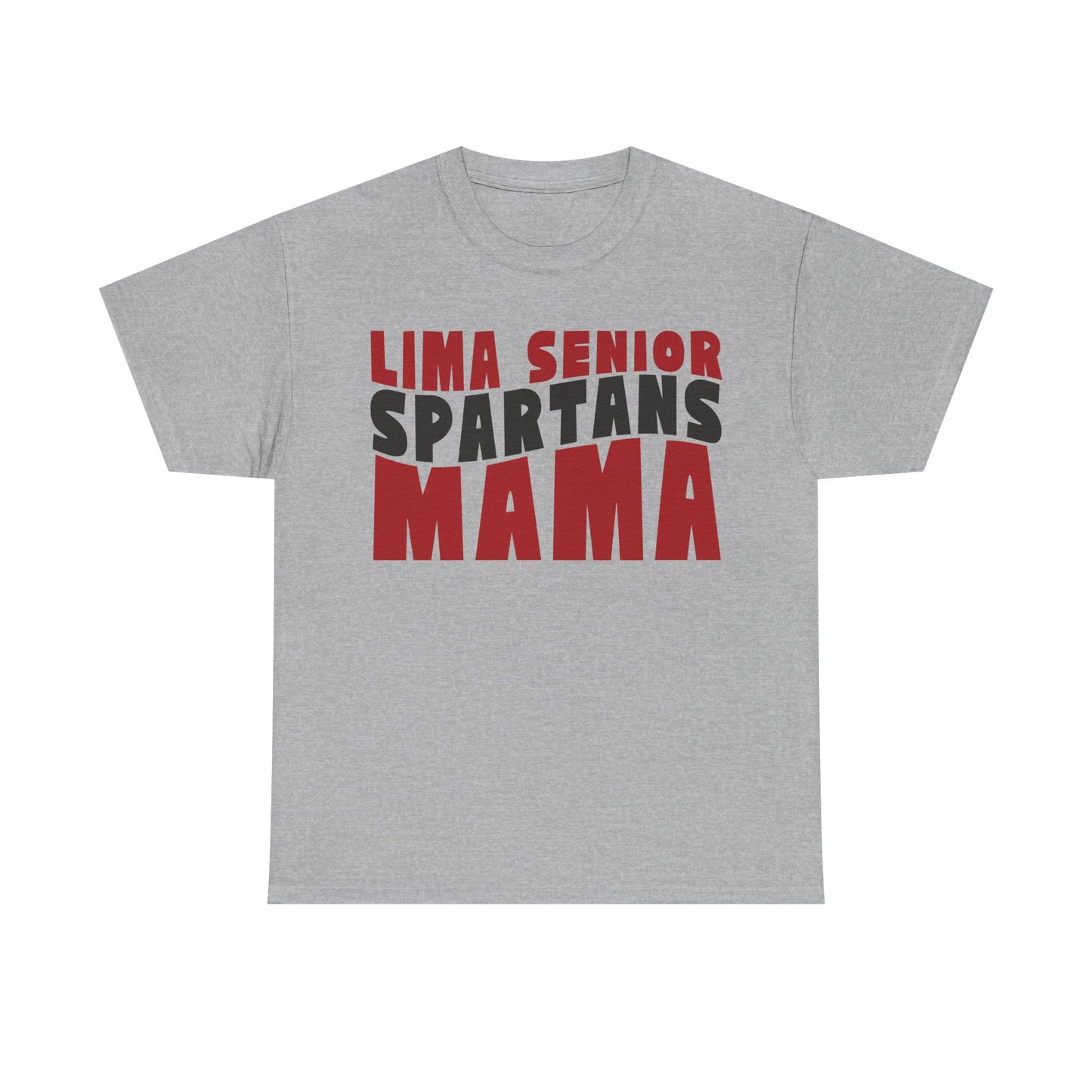 Lima Senior Spartans Mama Heavy Cotton T-shirt