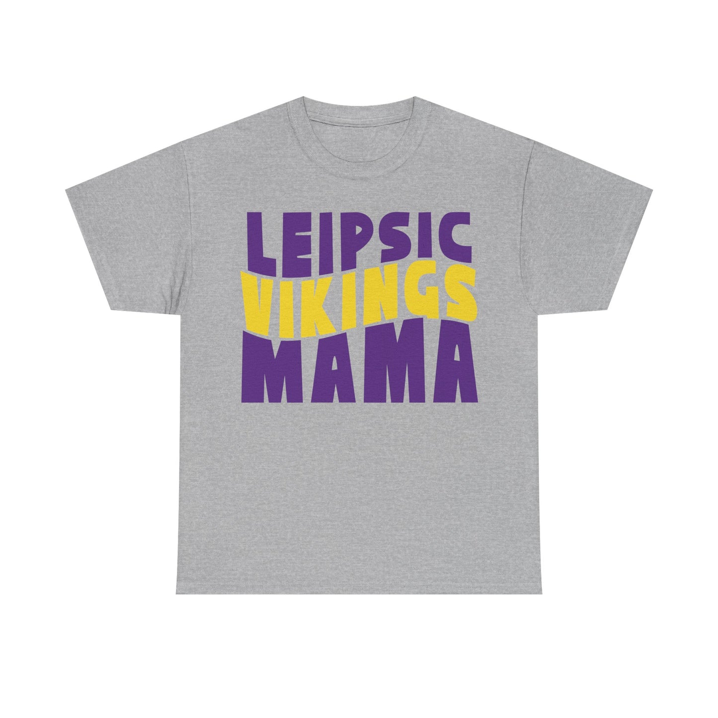 Leipsic Vikings Mama Heavy Cotton T-shirt