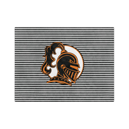 Van Buren Black Knights Fleece Blanket