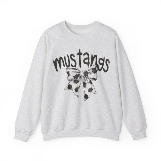 Allen East Mustangs Soccer Crewneck Sweatshirt