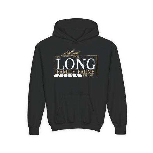 Tractor Print Hooded Sweatshirt (YOUTH)