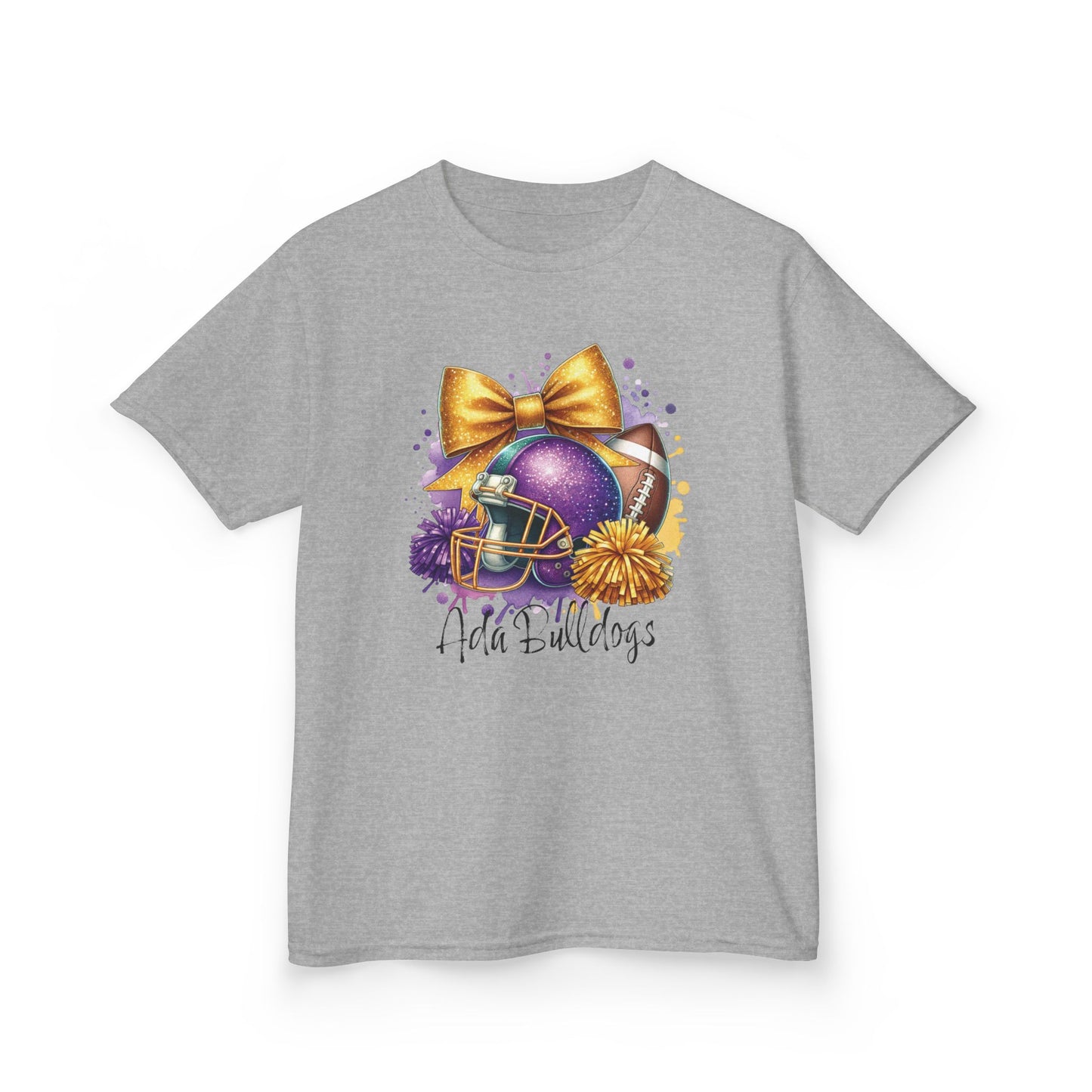Ada Bulldogs Football Heavy Cotton T-Shirt (YOUTH)