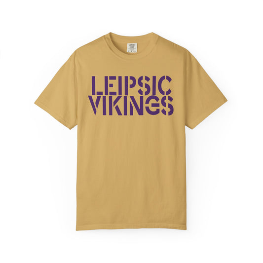 Leipsic Vikings Comfort Colors T-Shirt