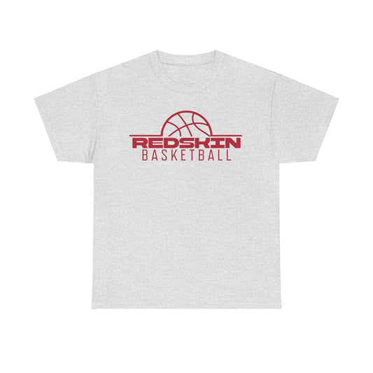Arcadia Redskins Basketball Heavy Cotton T-shirt