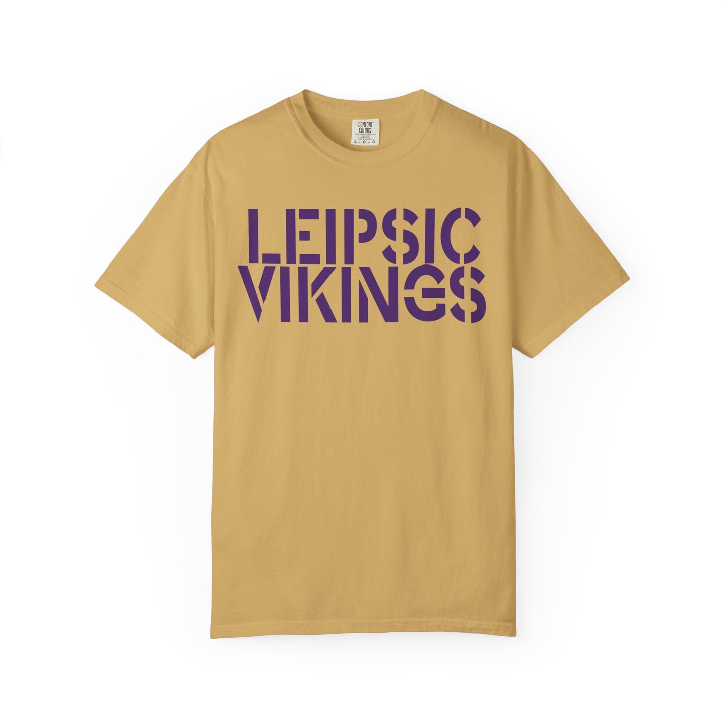 Leipsic Vikings Comfort Colors T-Shirt