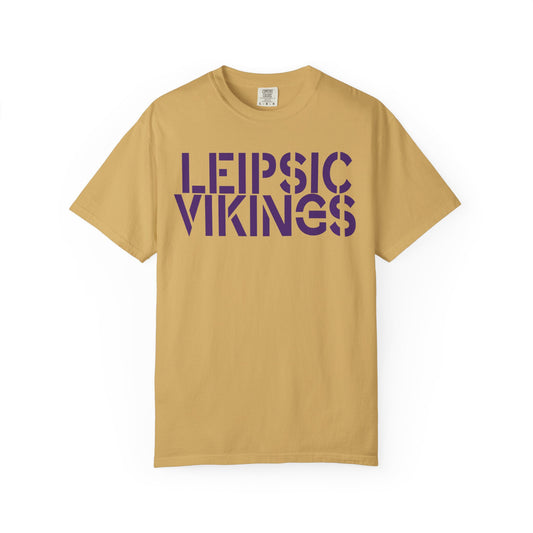 Leipsic Vikings Comfort Colors T-Shirt
