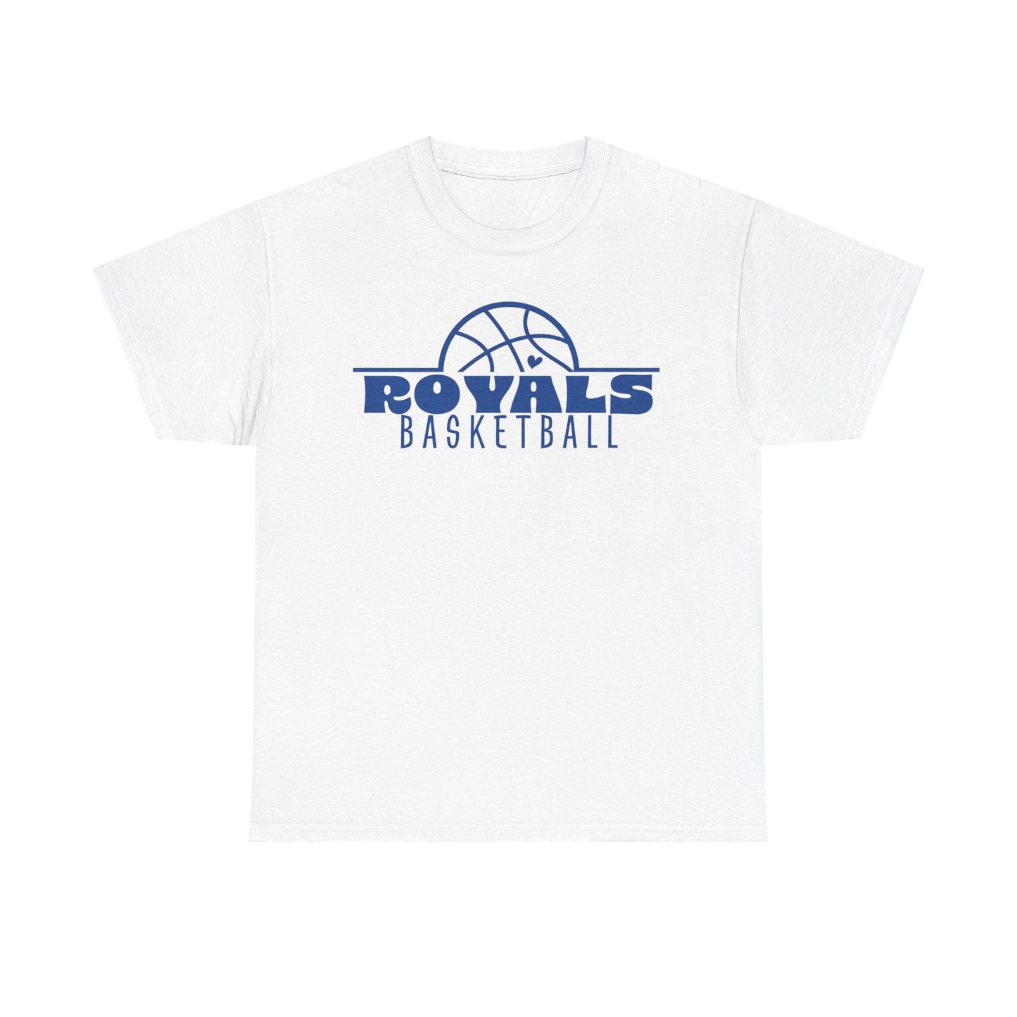Elmwood Royals Basketball Heavy Cotton T-shirt