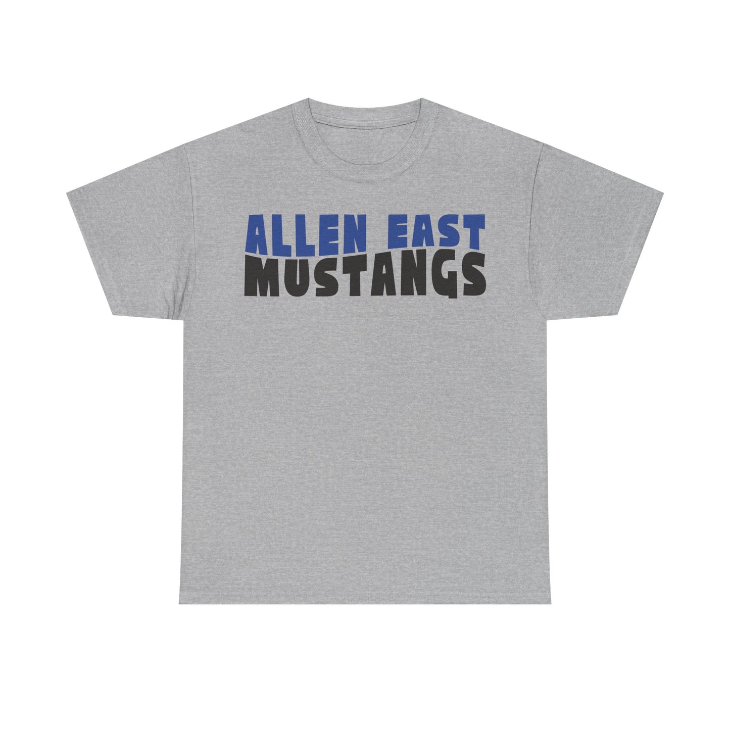 Allen East Mustangs Heavy Cotton T-shirt