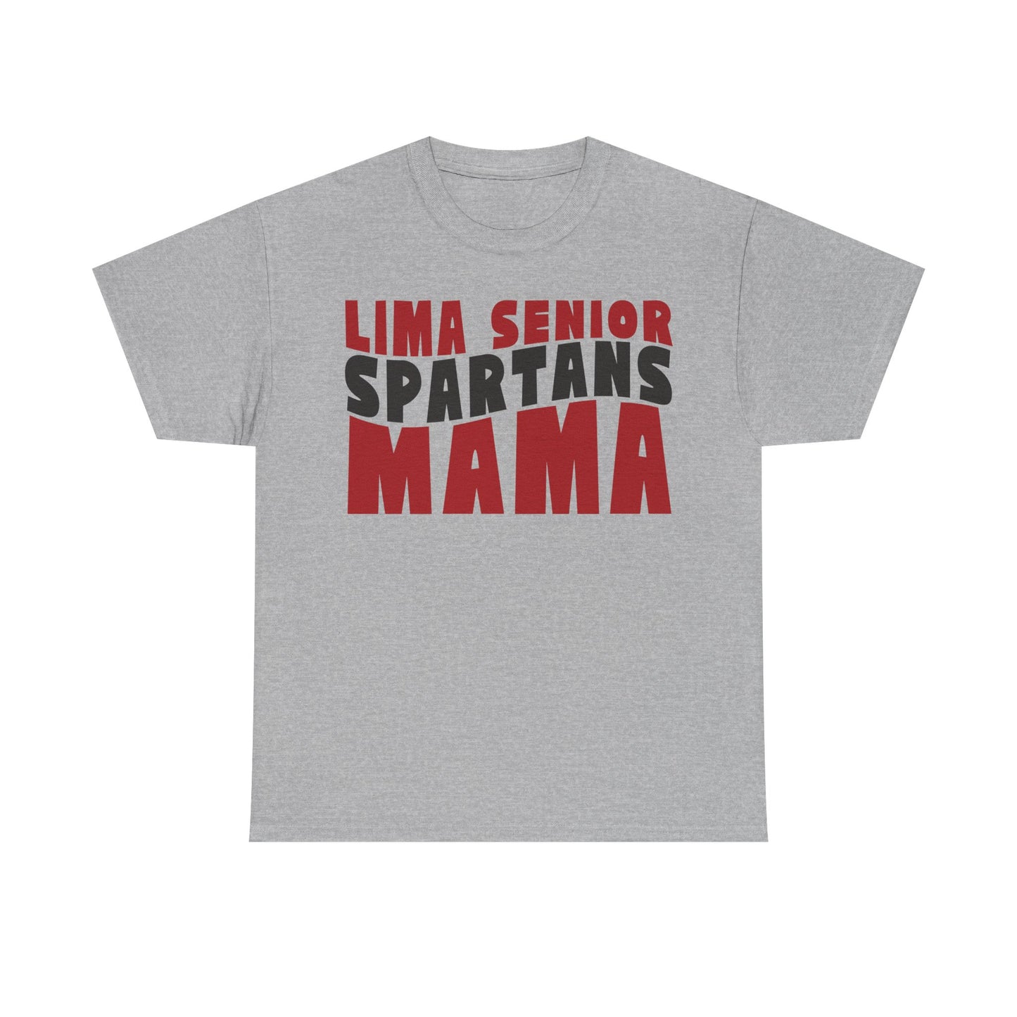 Lima Senior Spartans Mama Heavy Cotton T-shirt