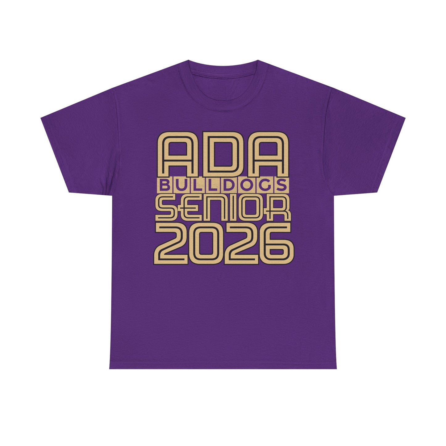 Ada Bulldogs Senior 2026l Heavy Cotton T-shirt