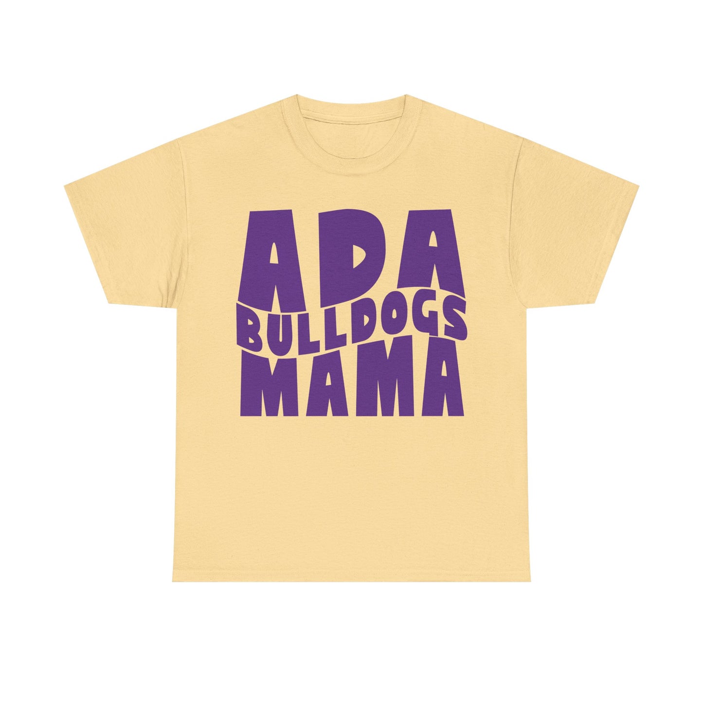 Ada Bulldogs Mama Heavy Cotton T-shirt