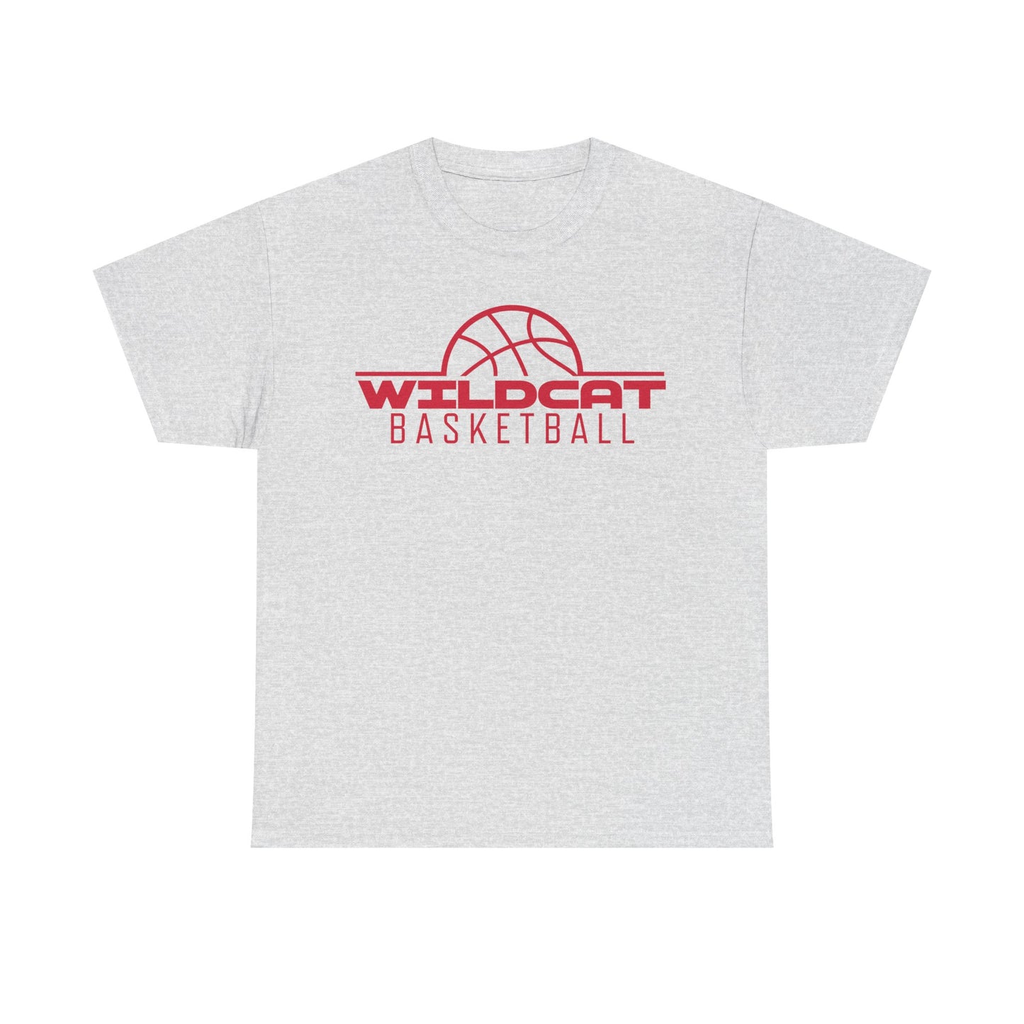 Vanlue Wildcats Basketball Heavy Cotton T-shirt