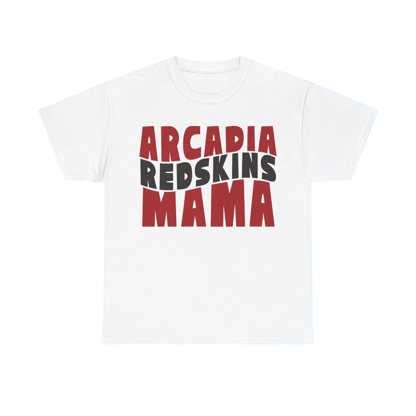 Arcadia Redskins Mama Heavy Cotton T-shirt
