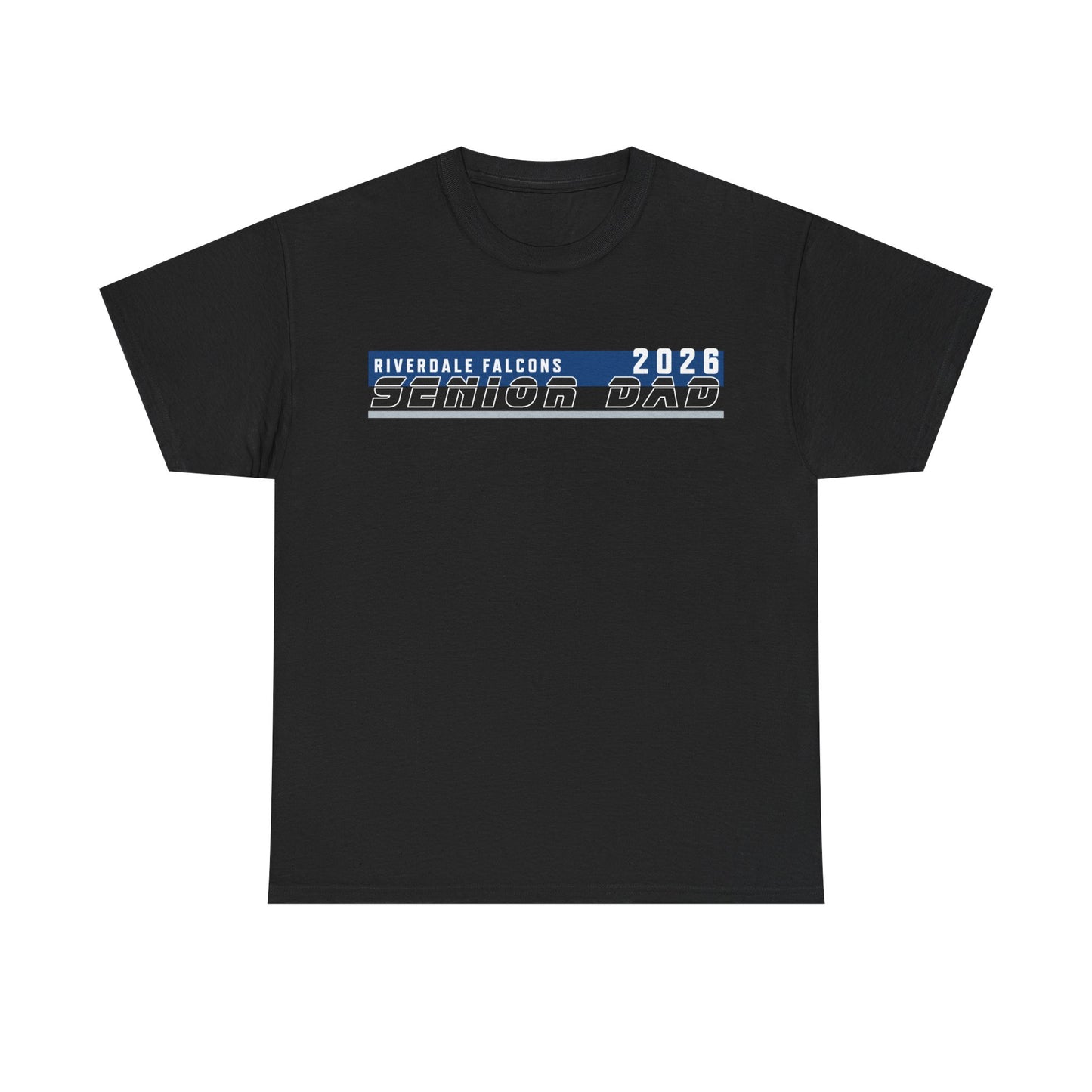 Riverdale Falcons 2026 Senior Dad Heavy Cotton T-shirt