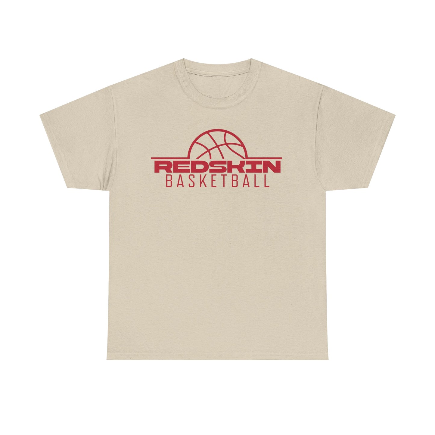 Arcadia Redskins Basketball Heavy Cotton T-shirt