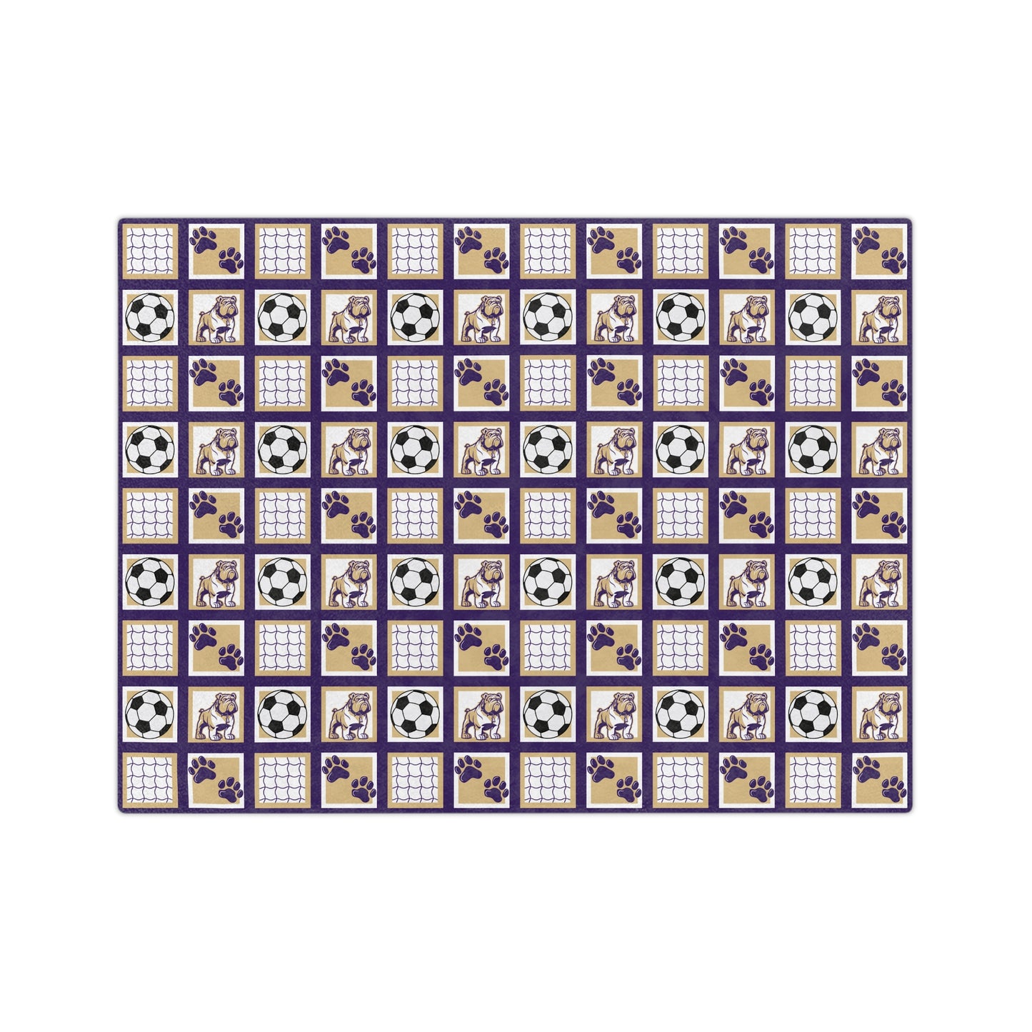 Ada Bulldogs Fleece Blanket