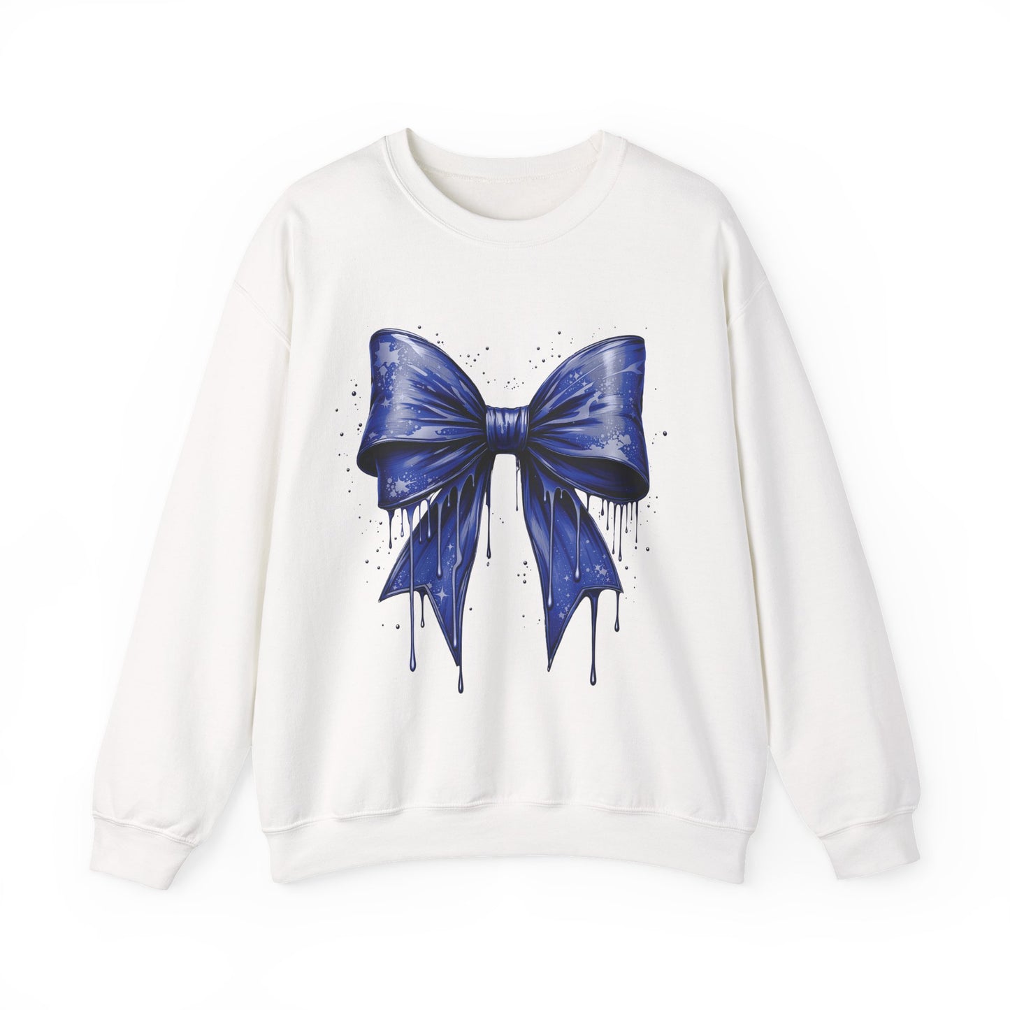 Blue Bow Sweatshirt