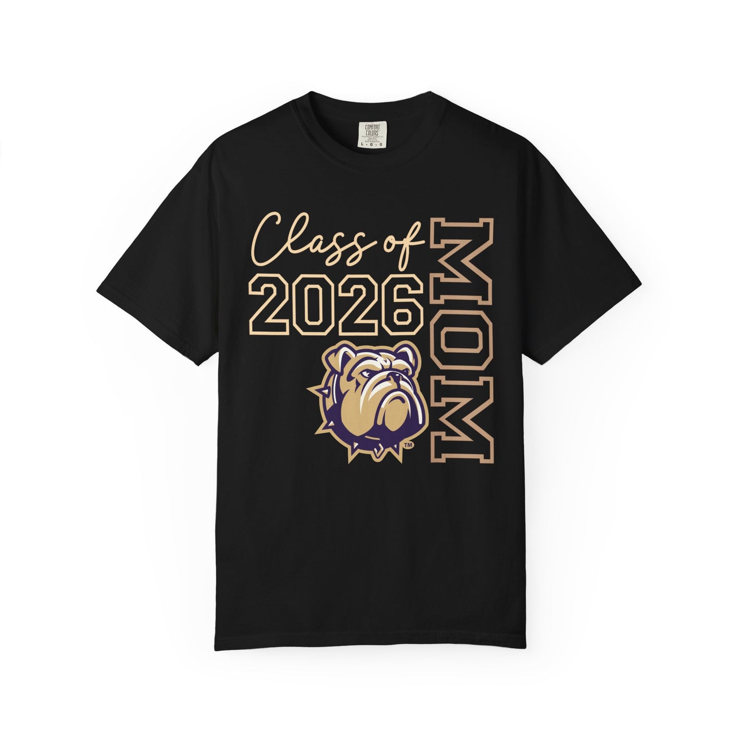 Ada Bulldogs Senior Mom 2026 Comfort Colors T-Shirt