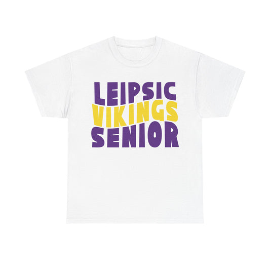 Leipsic Vikings Senior Heavy Cotton T-shirt