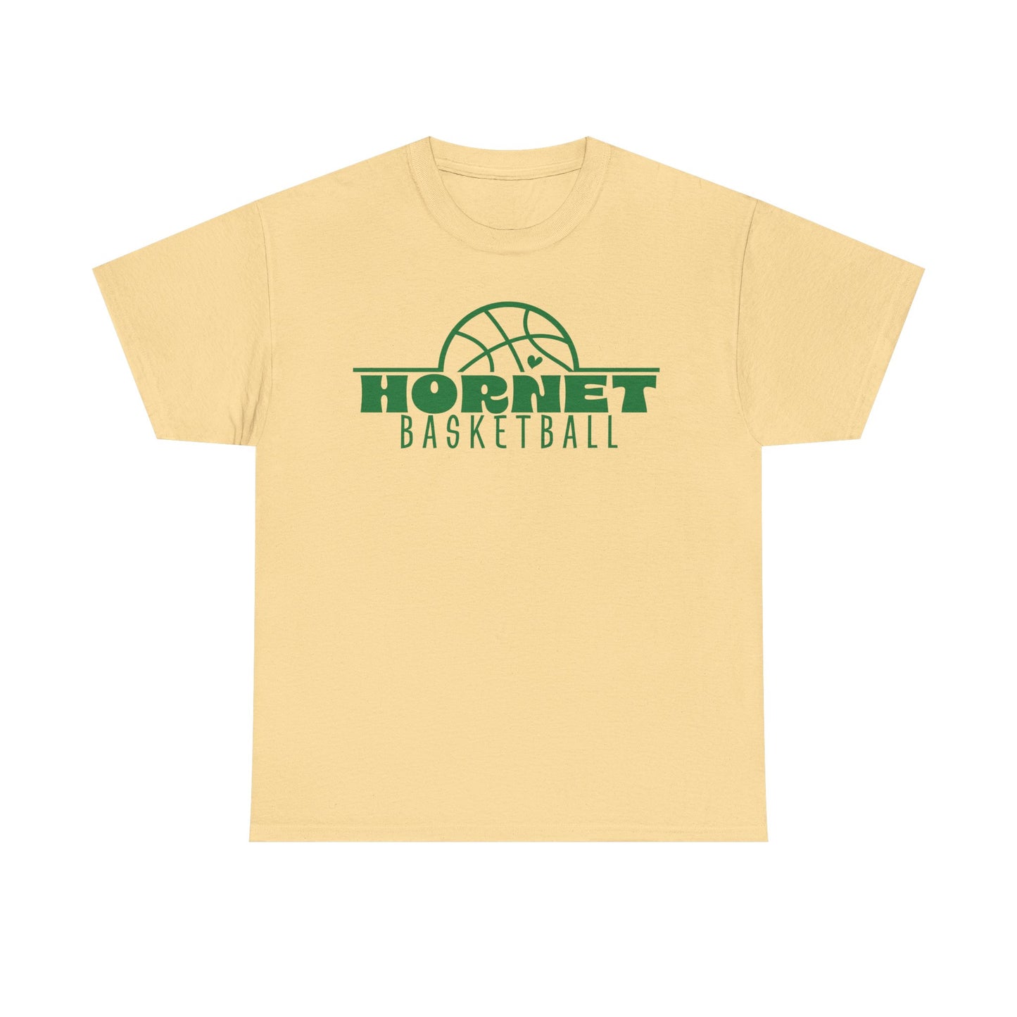 Cory-Rawson Hornets Basketball Heavy Cotton T-shirt