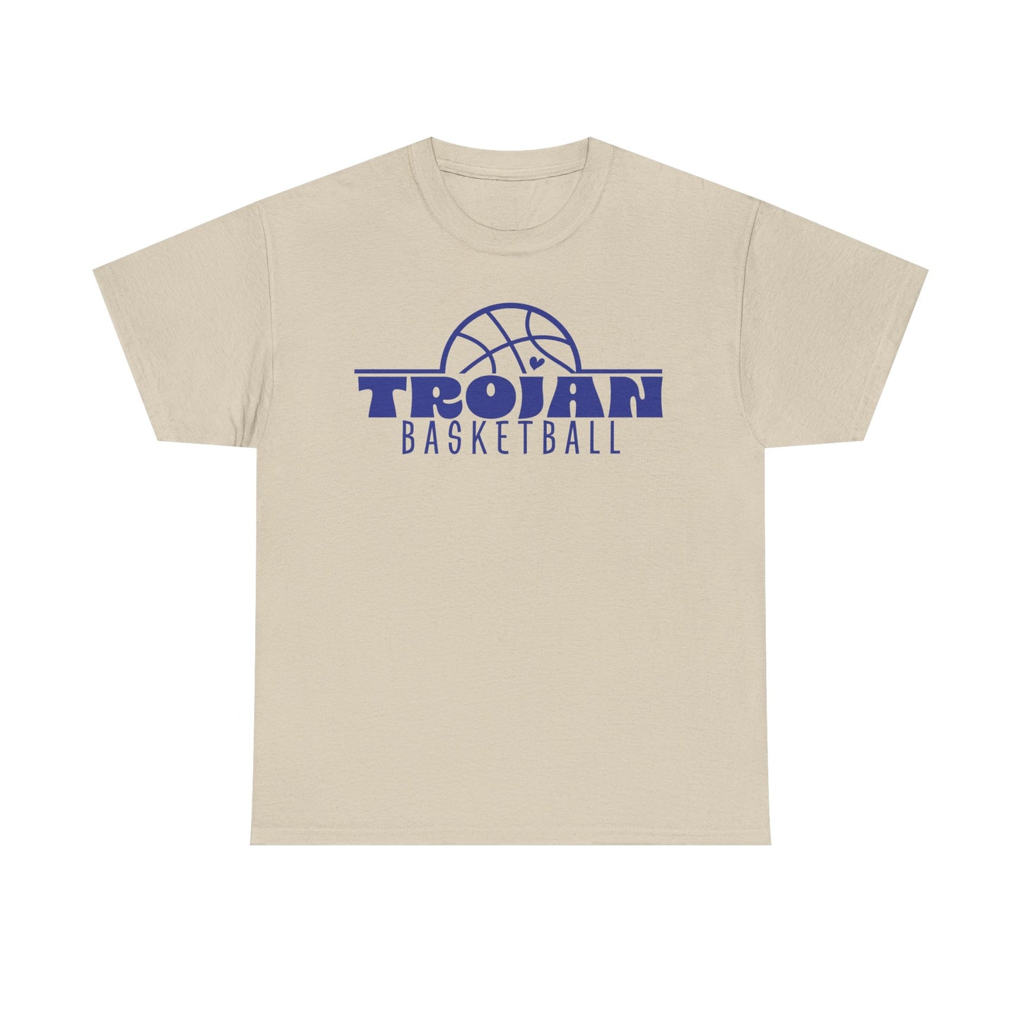 Findlay Trojans Basketball Heavy Cotton T-shirt