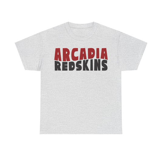 Arcadia Redskins Heavy Cotton T-shirt