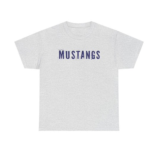 Allen East Mustangs Heavy Cotton T-shirt