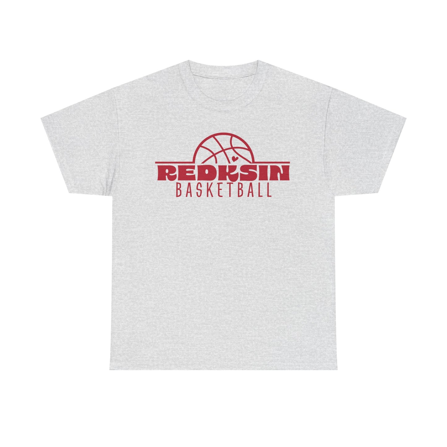 Arcadia Redskins Basketball Heavy Cotton T-shirt