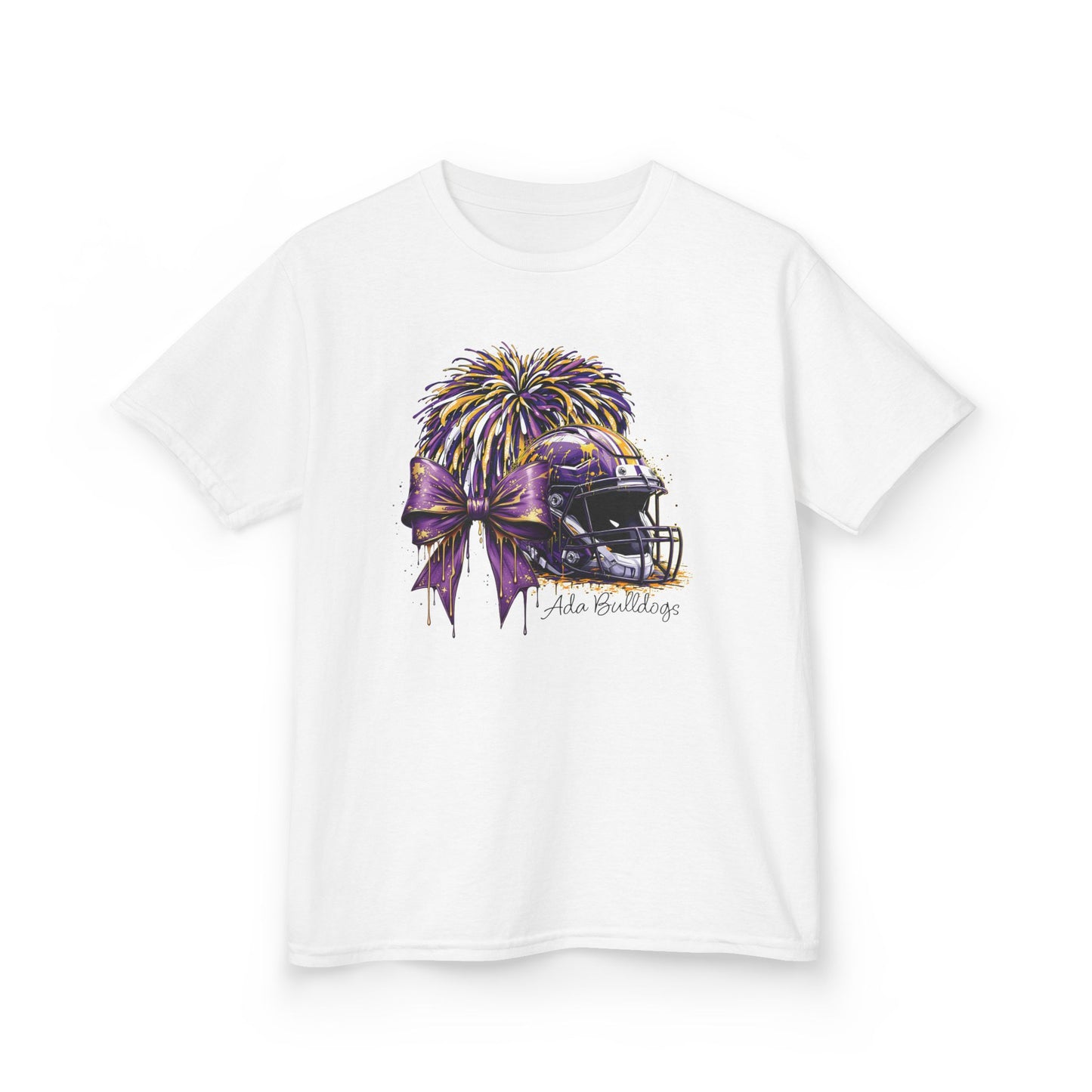 Ada Bulldogs Football Heavy Cotton T-Shirt (YOUTH)