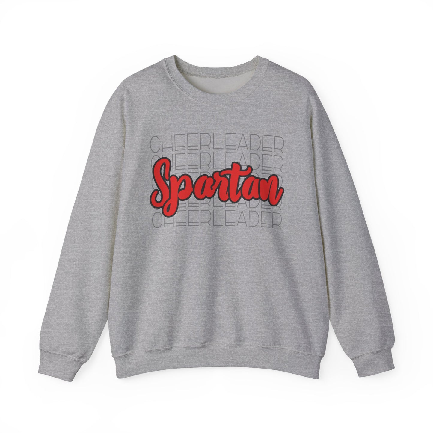 Lima Senior Spartans Cheerleader Crewneck Sweatshirt
