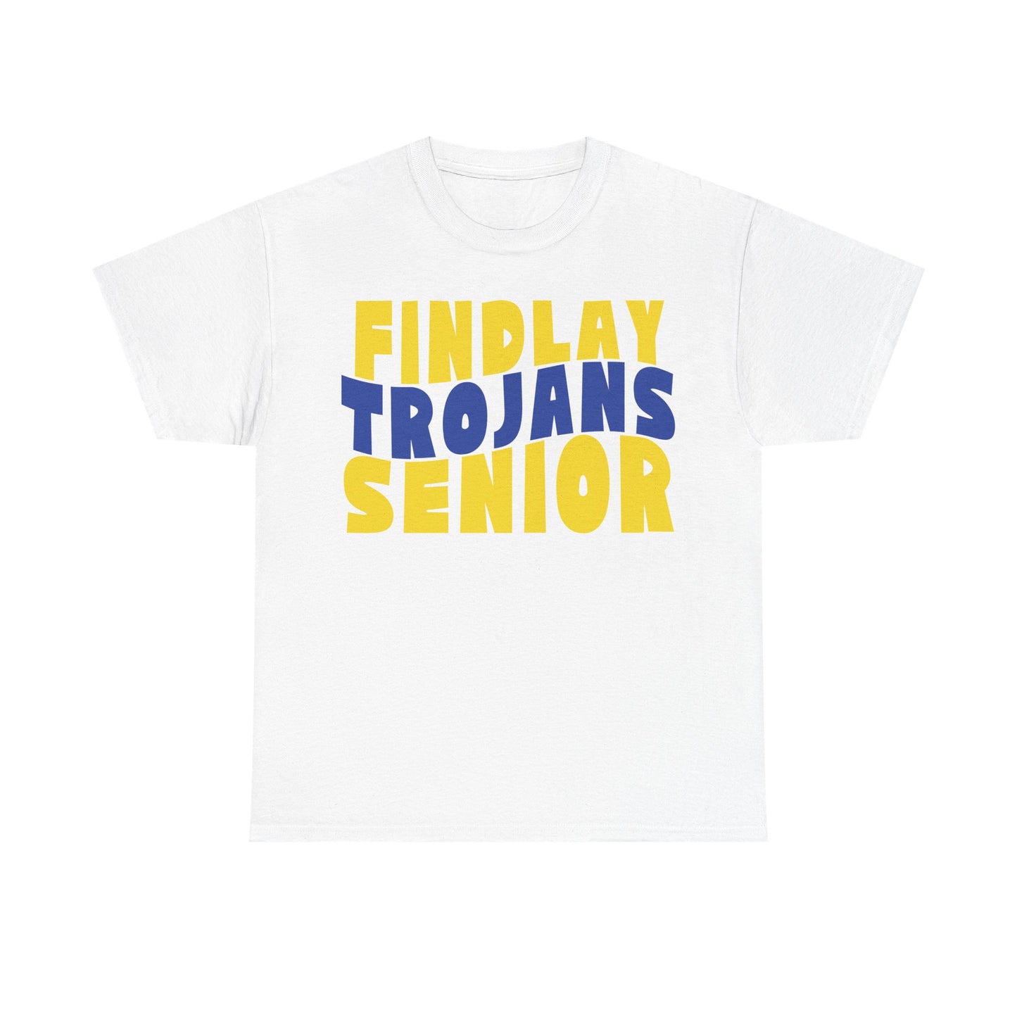Findlay Trojans Senior Heavy Cotton T-shirt