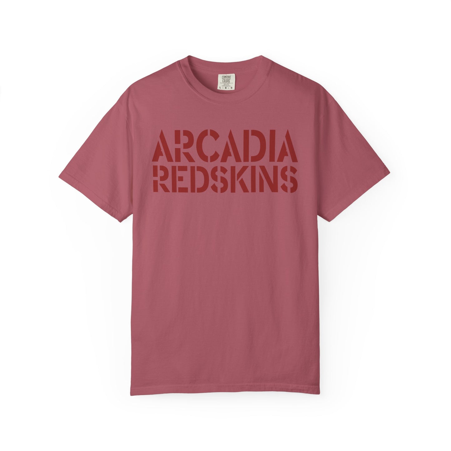 Arcadia Redskins Comfort Colors T-Shirt