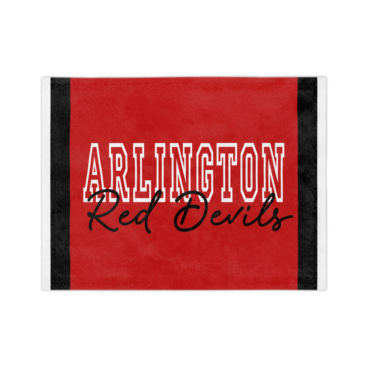 Arlington Red Devils Blanket