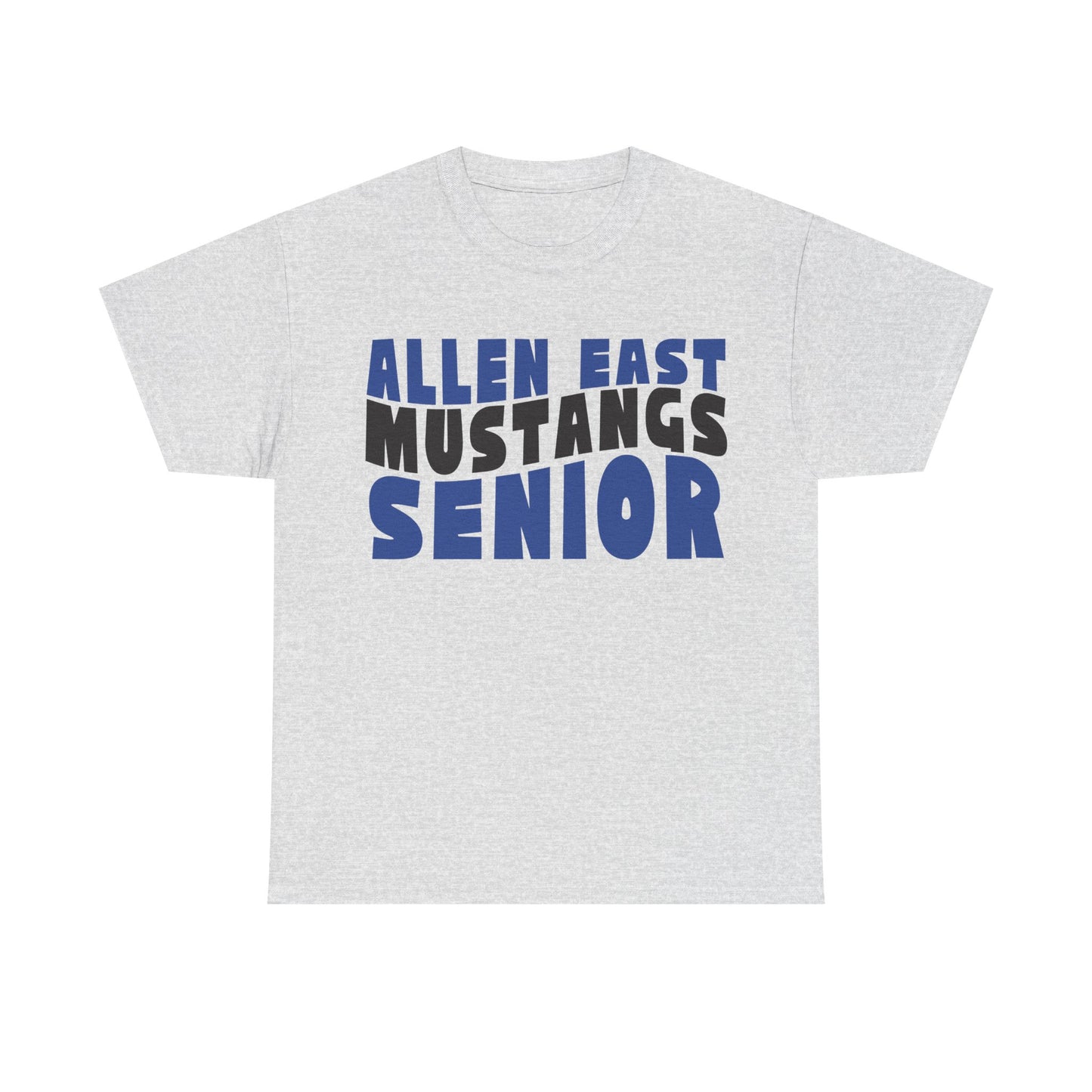 Allen East Mustangs Senior Heavy Cotton T-shirt