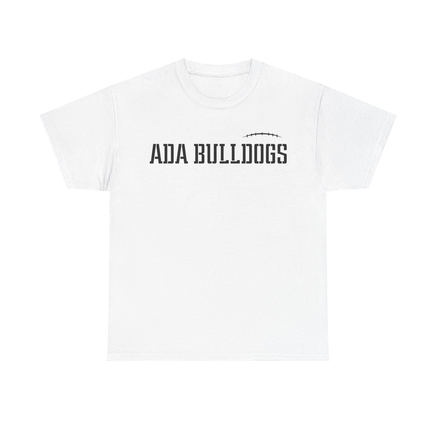 Ada Bulldogs Football Heavy Cotton T-shirt