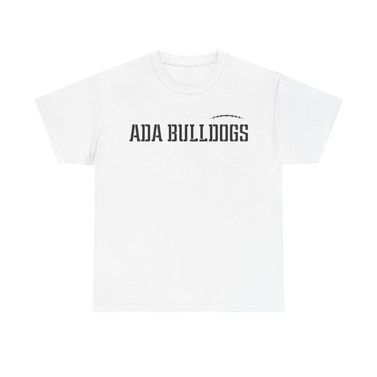 Ada Bulldogs Football Heavy Cotton T-shirt