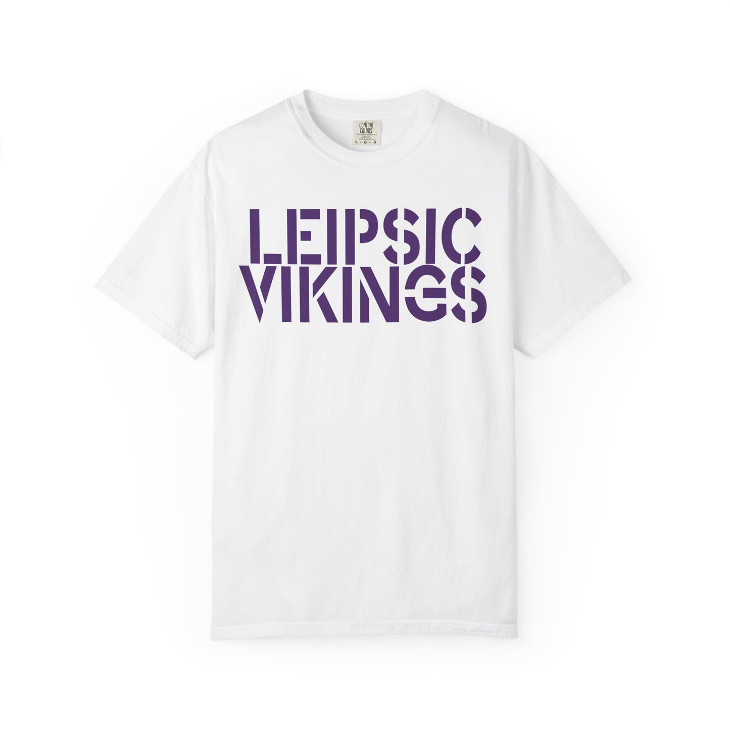 Leipsic Vikings Comfort Colors T-Shirt