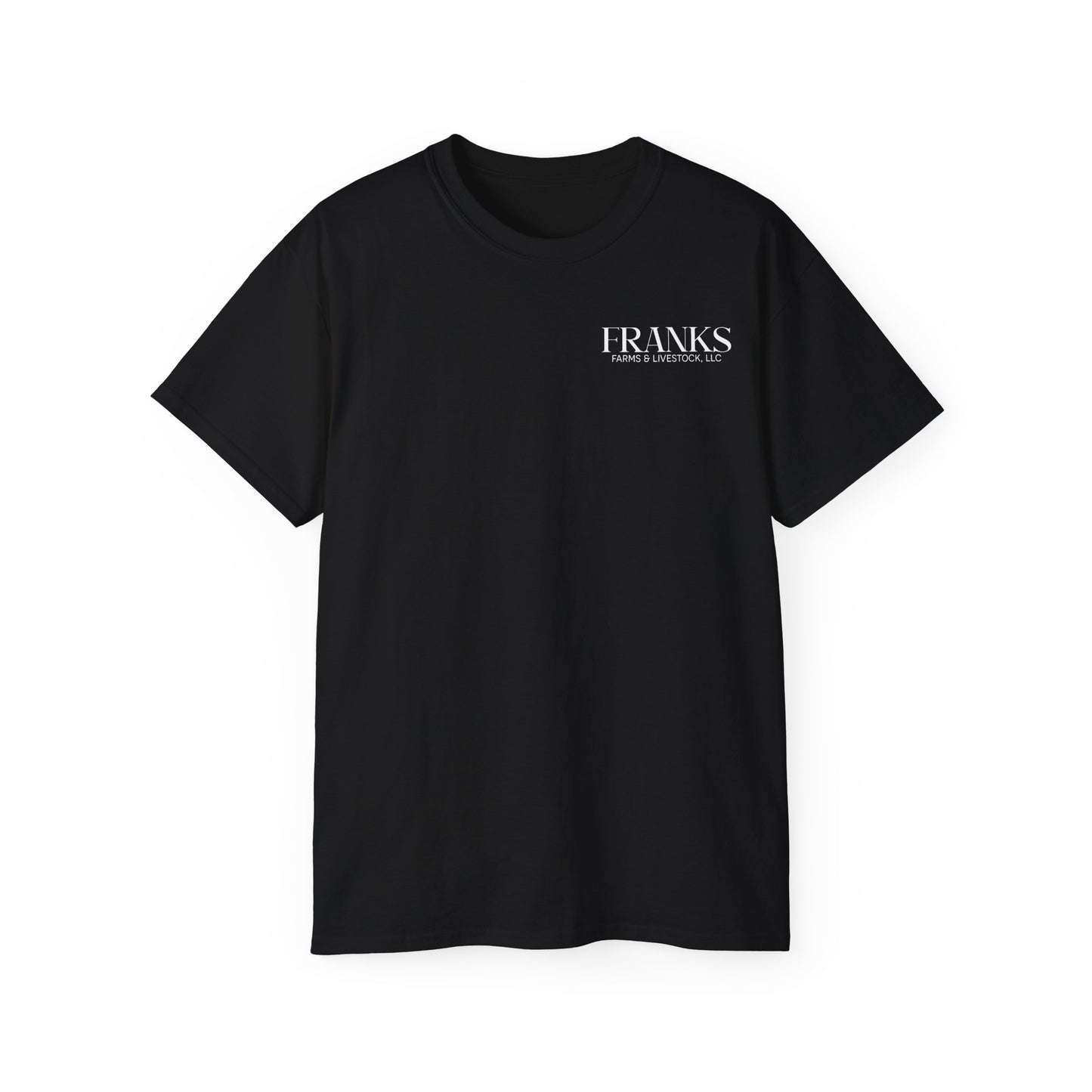 Franks Farms & Livestock Print Extra Heavy Cotton T-Shirt (ADULT)