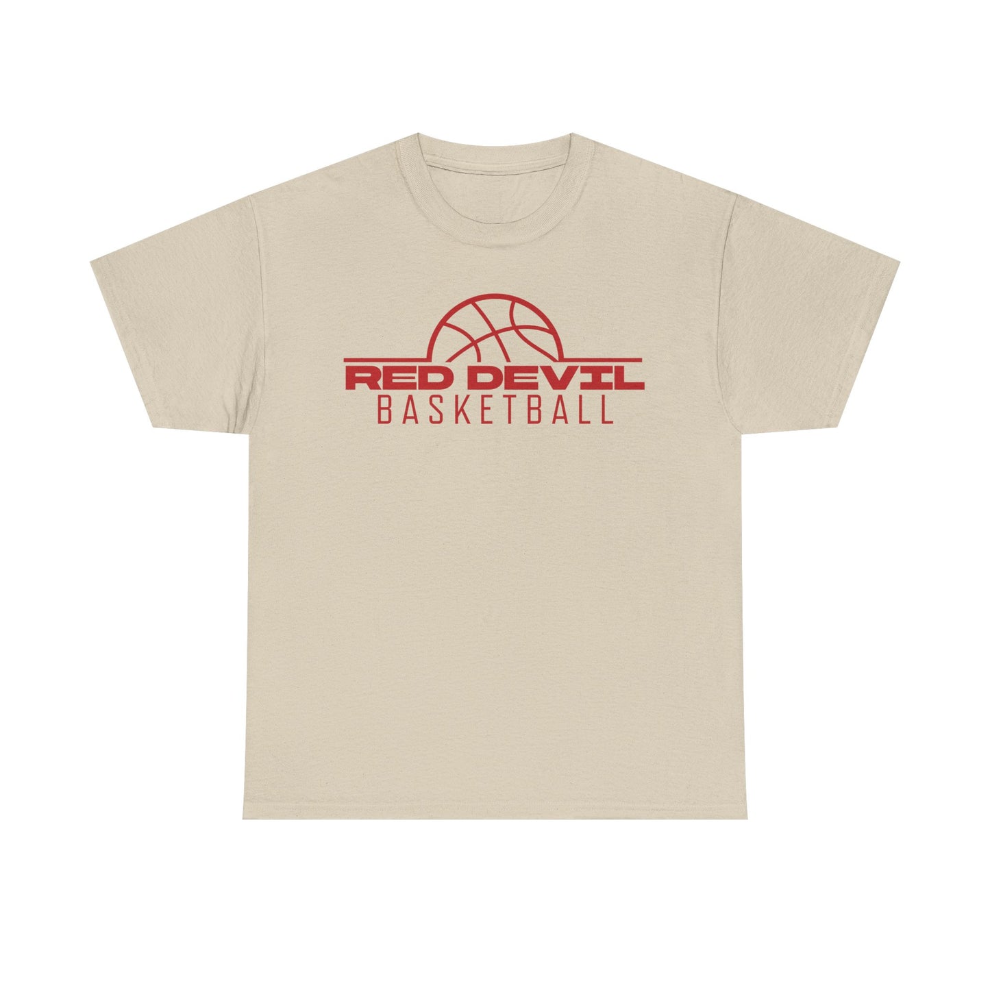 Arlington Red Devils Basketball Heavy Cotton T-shirt
