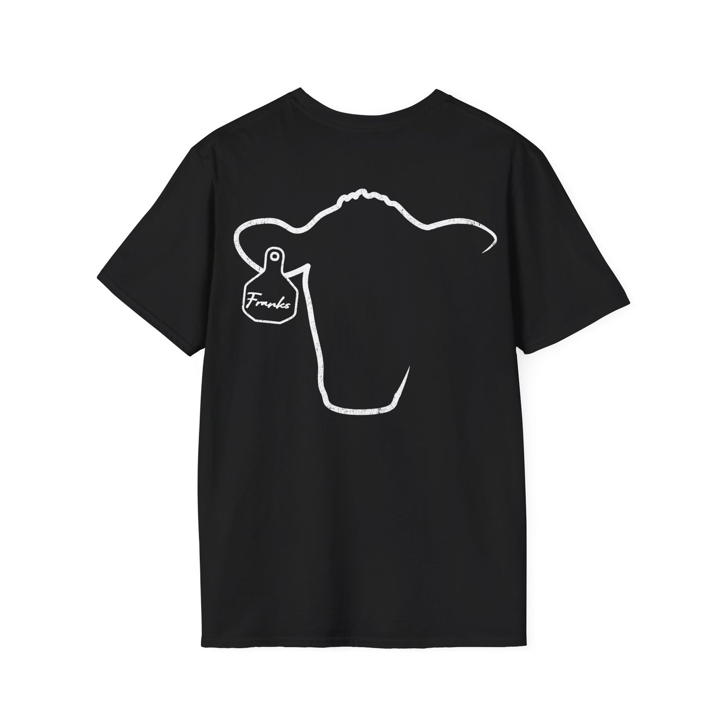 Front and Back Print Softstyle Cotton T-Shirt (ADULT)