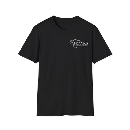 Franks Farms & Livestock Front and Back Print Softstyle T-Shirt (ADULT)