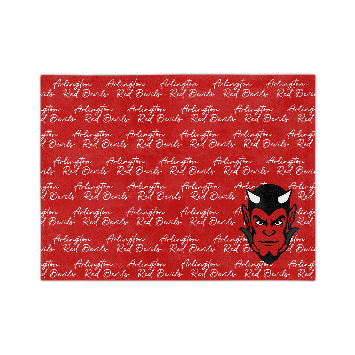 Arlington Red Devils Blanket